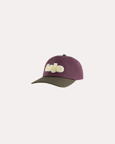 Laje cap, burgundy and olive