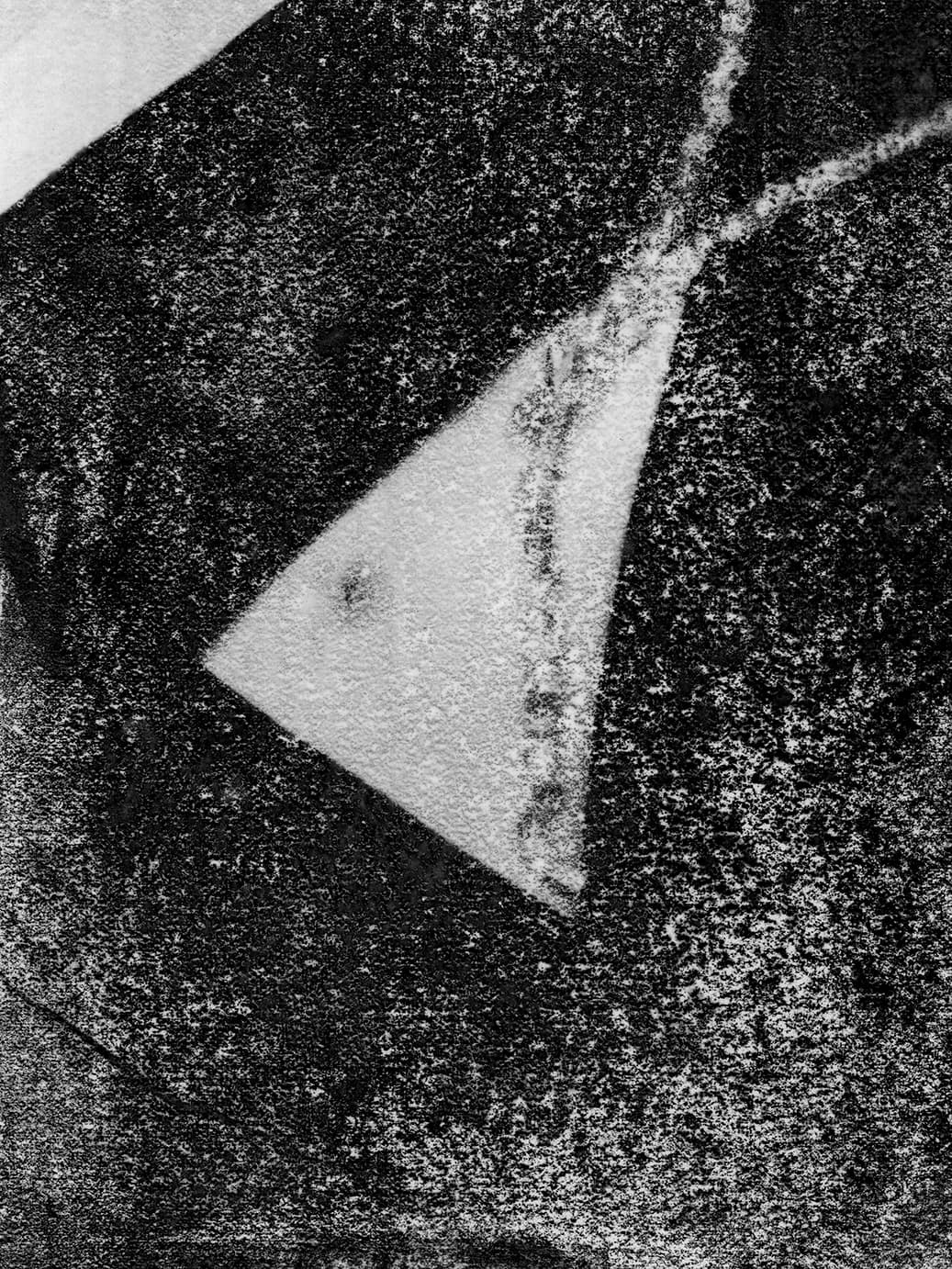 Halftone texture close crop
